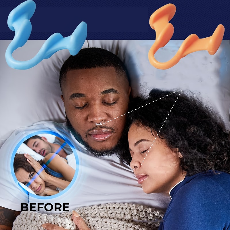 Silicone Nose Expanders Sleep Aid Enhances Oxygen Flow Snoring Relief Improves Sleep 1