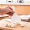 Plastic Cake Knife Scraper Chocolate Shovel Dough Cutter Softscratch Butter Triangle DIY Baking Kit 4