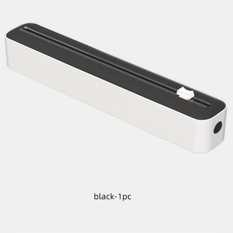 Durable Plastic Wrap And Foil Dispenser Slide Cutter And Suction Cup Base Kitchen Organizer For Hom 7