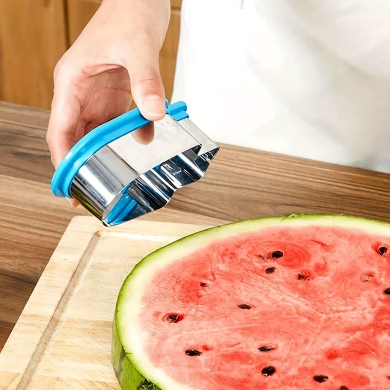 Watermelon Slicer Popsicle Mold Fun Stainless Steel Fruit Cutter For Children Perfect Summer Snack 4