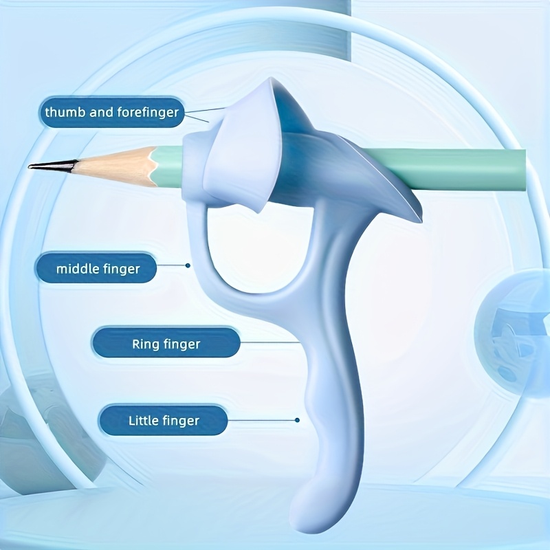 Handwriting Practice Aid Silicone Pen Grip Correctors Soft Rubber Pencil Holders For Posture And Er 3