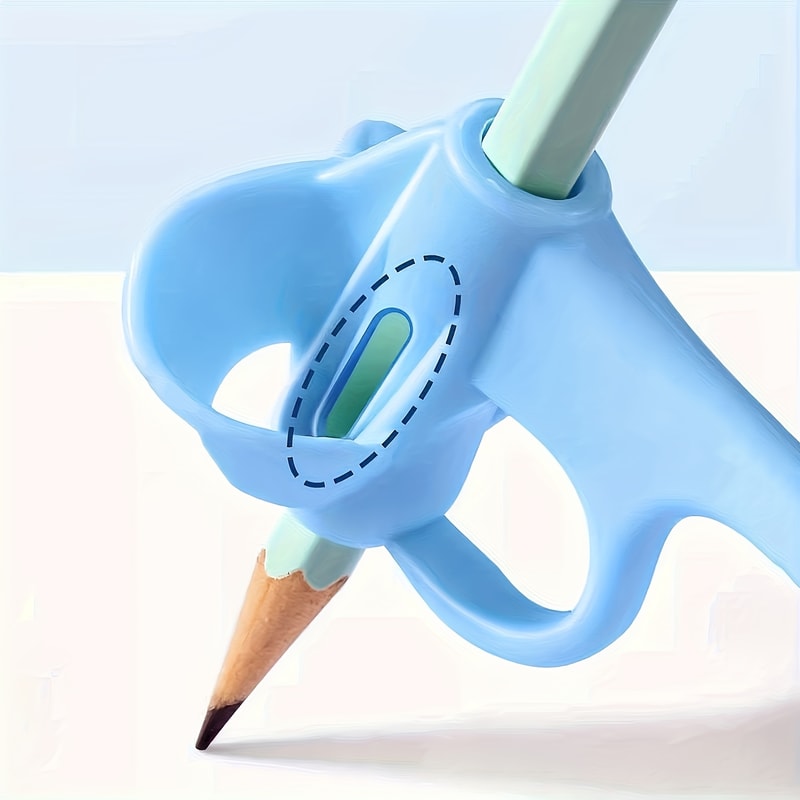 Handwriting Practice Aid Silicone Pen Grip Correctors Soft Rubber Pencil Holders For Posture And Er 4