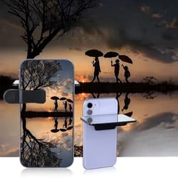 portable reflection lens photography tool – travel mirror attachment