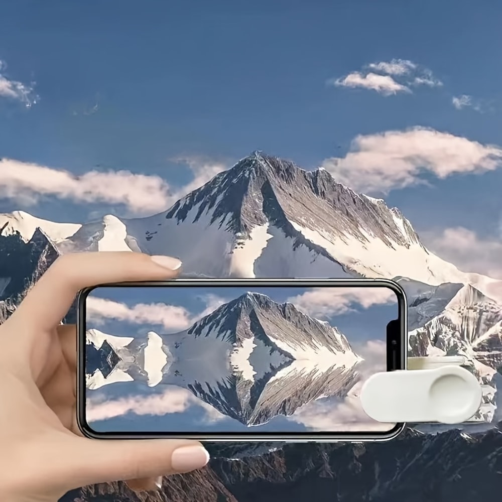 Portable Reflection Lens Photography Tool Travel Mirror Attachment 3