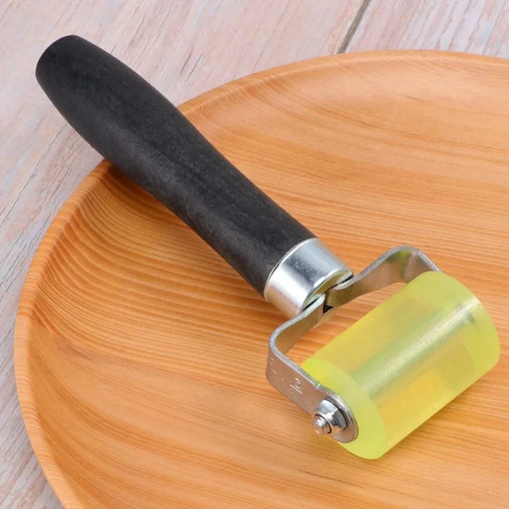 Rubber Seam Roller for Wallpaper & Car Sound Deadener - Mural Pressure Roller for Smooth Application