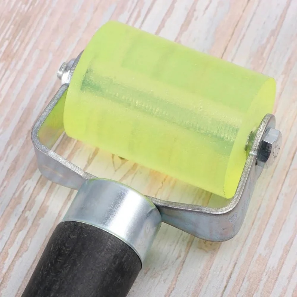 Rubber Seam Roller for Wallpaper & Car Sound Deadener - Mural Pressure Roller for Smooth Application