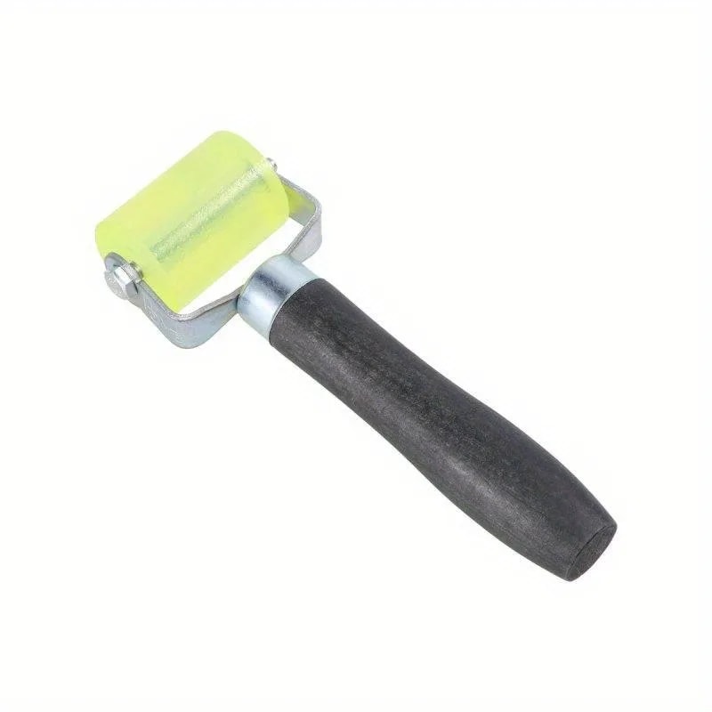 Rubber Seam Roller for Wallpaper & Car Sound Deadener - Mural Pressure Roller for Smooth Application