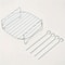 Air Fryer Square Grill Set With Barbecue Skewers Cooking Rack Stainless Steel Air Fryer Accessori 4