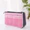 Large Capacity Makeup Bag With Double Zipper Travel Organizer 4