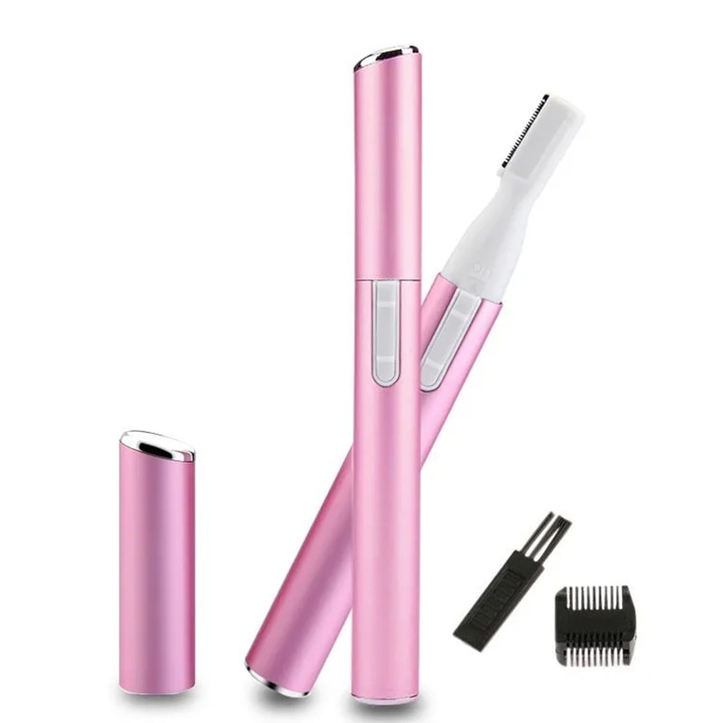 Electric Eyebrow Trimmer Mini Facial Shaver for Hair Removal, Body, Lips, Neck, Arms, and Legs