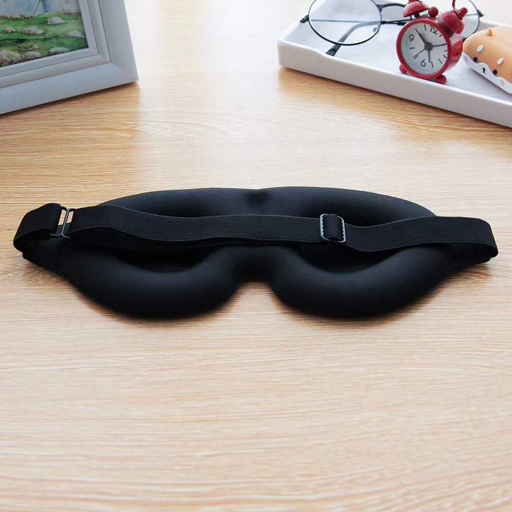 Adjustable Sleep Mask for Men and Women – Light Blocking, No Pressure Eye Mask
