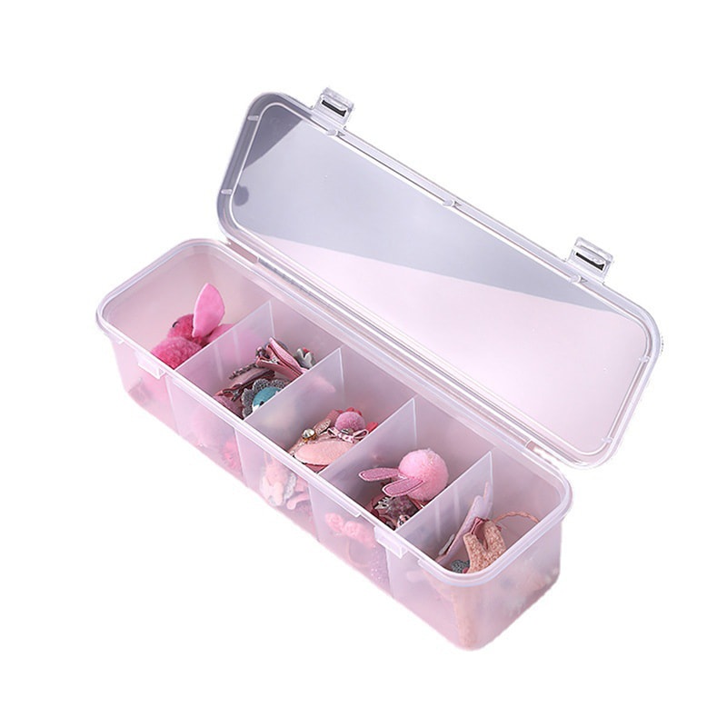 Premium Plastic Hair Accessories Jewelry Organizer Box 4