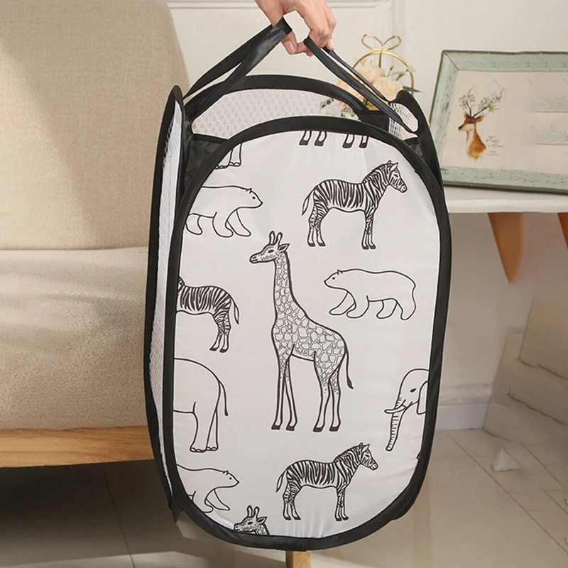 Premium Laundry Storage Basket For Home And Bathroom Organization 1