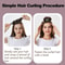 Heatless Hair Curlers – Soft Flexi Rod Headband for Lazy, No-Heat Curls