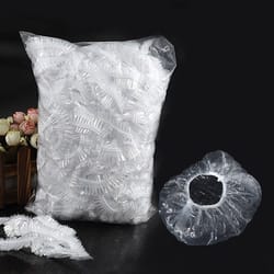 shower cap head set elastic plastic – premium quality for protection and convenience