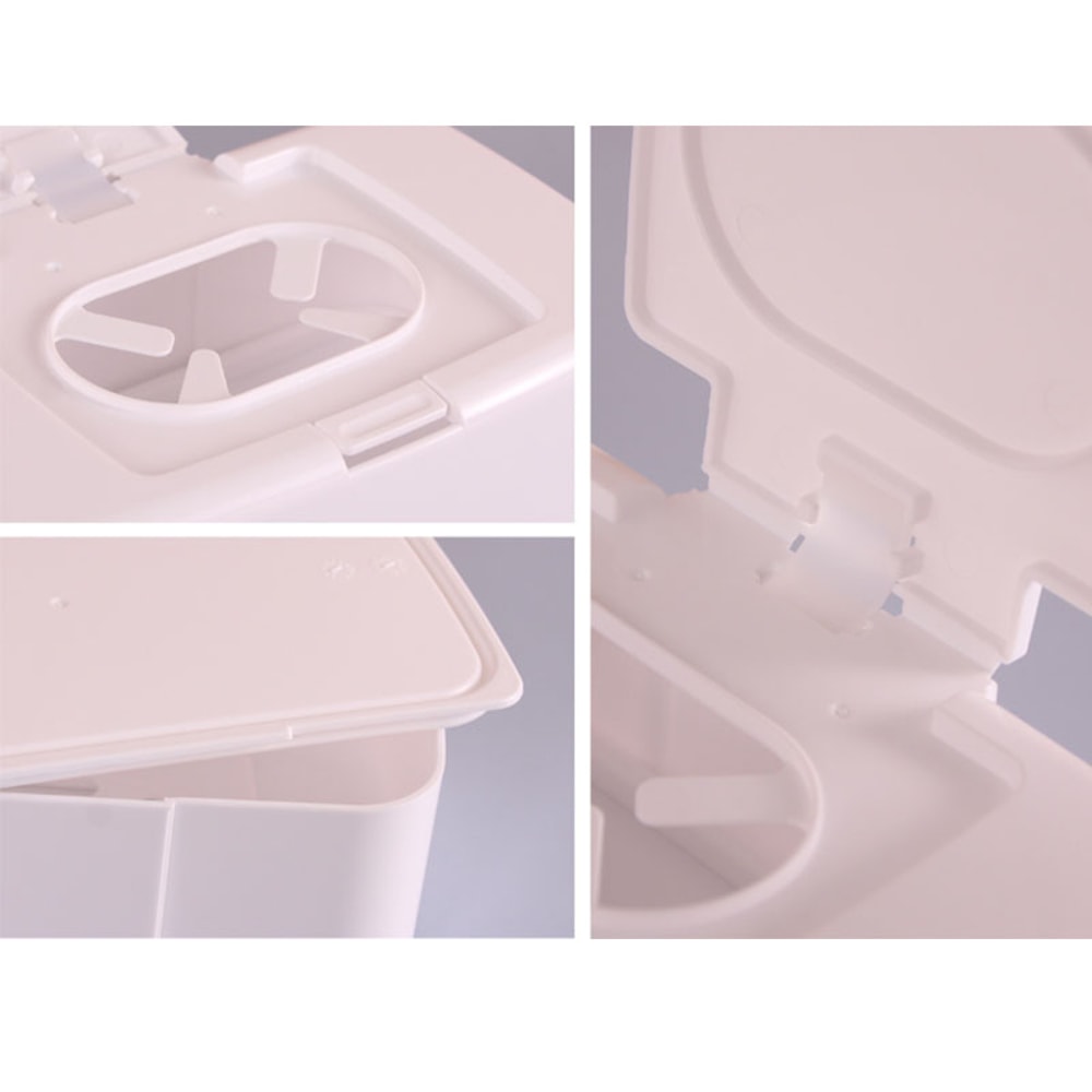 Portable Wet Tissue Box Holder Convenient Napkin Storage Dispenser For Home Car And Office 4