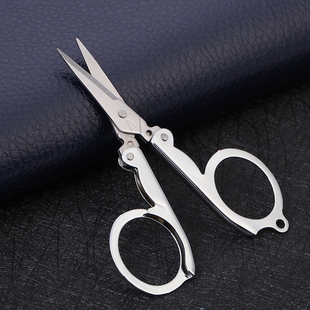 Folding Pocket Scissors Multifunctional Stainless Steel Mini Scissors For Household Thread Cutting 1