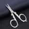 Folding Pocket Scissors Multifunctional Stainless Steel Mini Scissors For Household Thread Cutting 1
