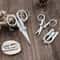 Folding Pocket Scissors Multifunctional Stainless Steel Mini Scissors For Household Thread Cutting 5