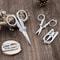 Folding Pocket Scissors Multifunctional Stainless Steel Mini Scissors For Household Thread Cutting 5