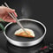 Whole Body Stainless Steel Frying Pan DoubleSided Honeycomb Skillet For All Stove Types 4