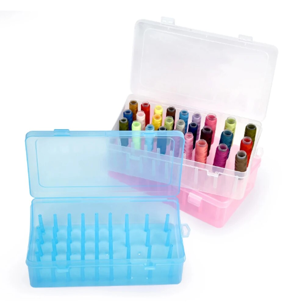 Transparent Needle And Thread Storage Box For Household Use MultiFunctional Thread Organizer 3
