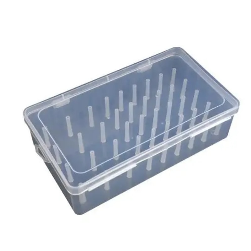 Transparent Needle And Thread Storage Box For Household Use MultiFunctional Thread Organizer 5