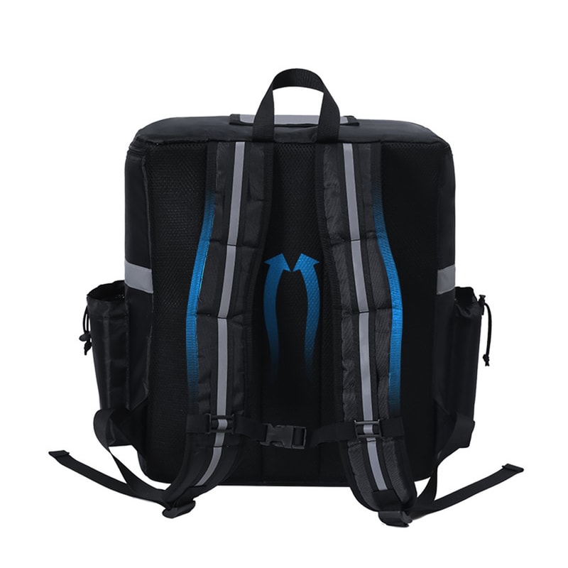 Insulated Delivery Backpack Thermal Food Delivery Bag For Riders Large Capacity Takeout Grocery 5