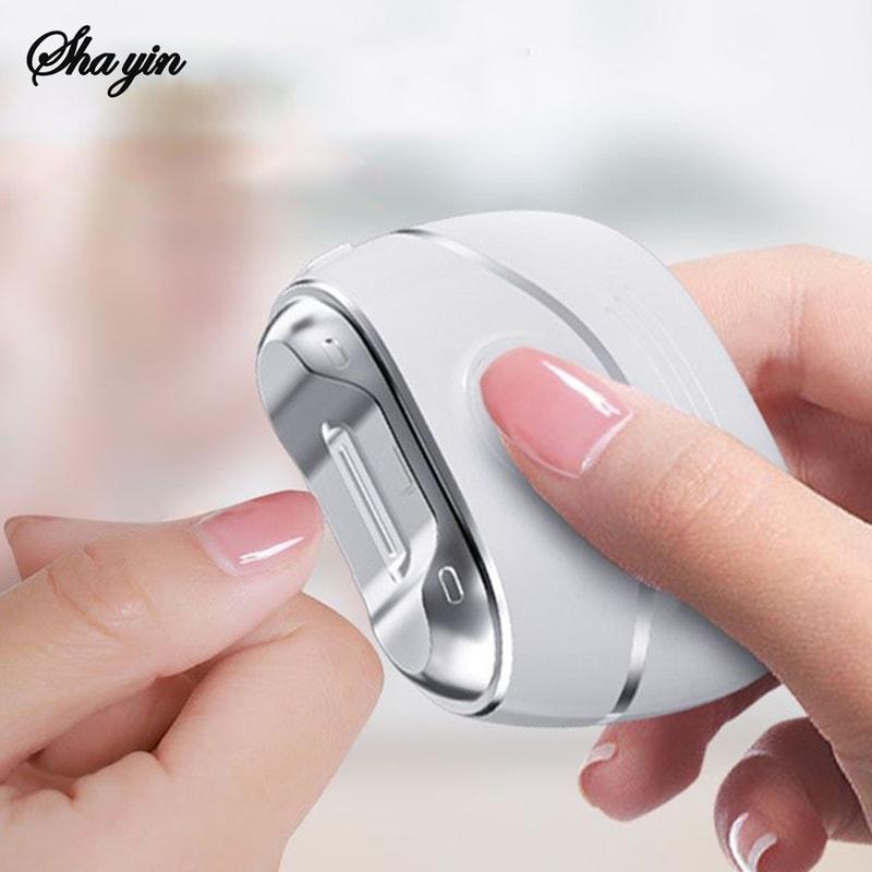 Electric Automatic Nail Clippers With Light Trimmer Nail Cutter For Baby Adult Manicure Care 1