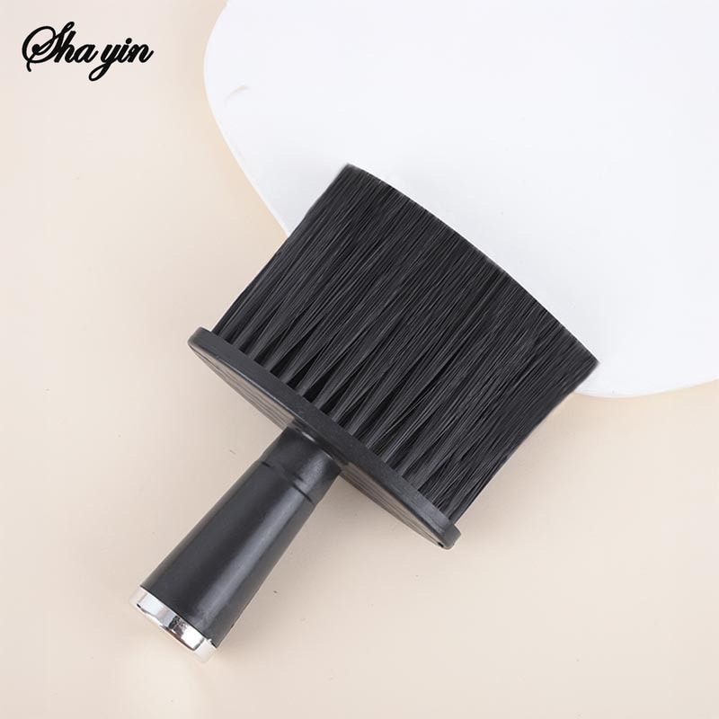 Professional Soft Neck and Face Duster Brush Barber Beard & Hair Styling Tool for Precision Haircutting