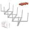 Stainless Steel Dish Rack Adjustable Kitchen Drainer Foldable Utensil Holder SpaceSaving Design 0