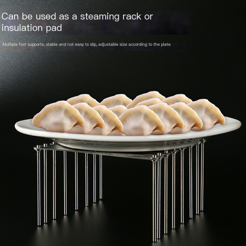 Stainless Steel Dish Rack Adjustable Kitchen Drainer Foldable Utensil Holder SpaceSaving Design 5