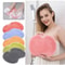 Anti-Slip Circular Massage Foot Mat with Suction Cups Foot Scrubber and Back Scrubber for Safe Bathroom Showers