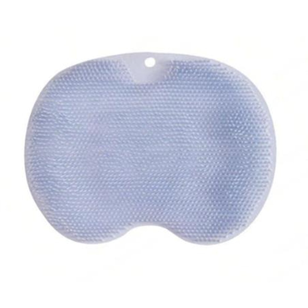 Anti-Slip Circular Massage Foot Mat with Suction Cups Foot Scrubber and Back Scrubber for Safe Bathroom Showers