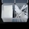 Clear Makeup Storage Box with Lid, Grid Dustproof Organizer for Skincare, Makeup & Sundries