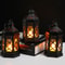 Vintage LED Candle Lantern Flameless Flickering Light for Garden & Party Decor