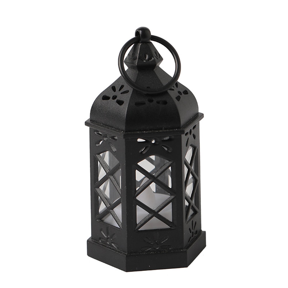 Vintage LED Candle Lantern Flameless Flickering Light for Garden & Party Decor