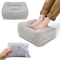 Inflatable Footrest Pillow For Travel And Office Relaxing Air Cushion For Leg Support 0