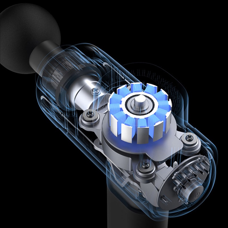 Portable Massage Gun With Heads HighIntensity Vibration For Deep Tissue Relief 2