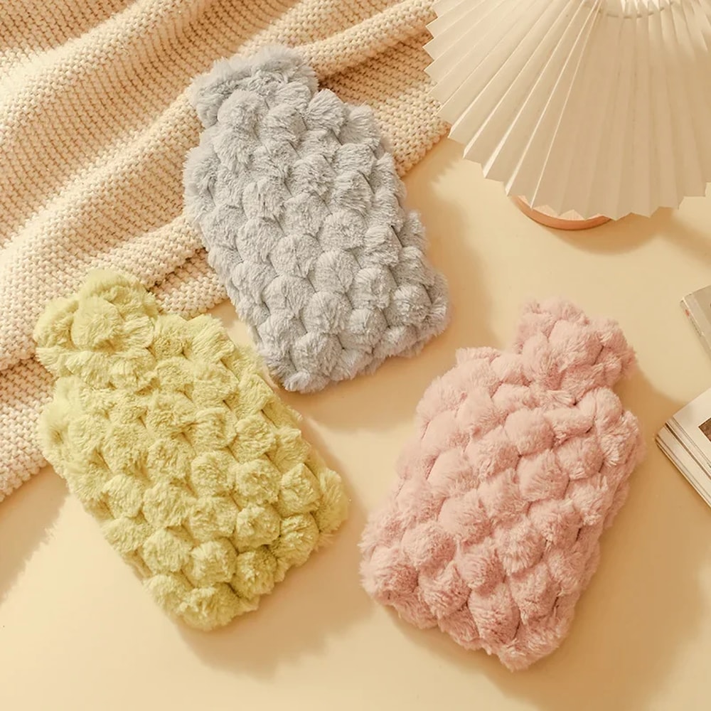Hot Water Bottle Bag Warm Hand Belly Feet Hot Water Bag For Comfort Relaxation 1