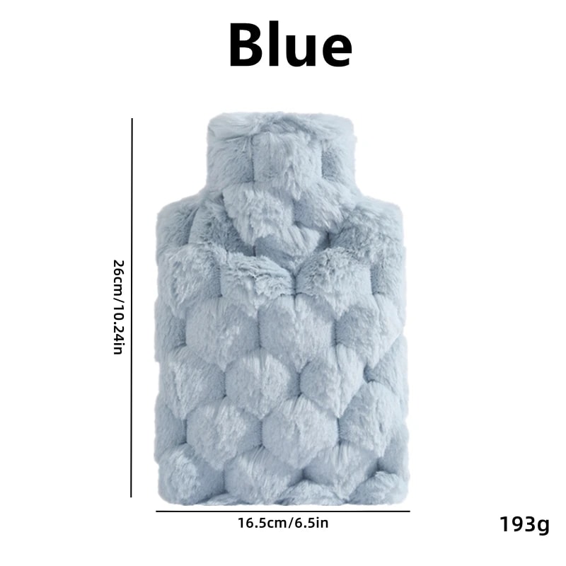 Hot Water Bottle Bag Warm Hand Belly Feet Hot Water Bag For Comfort Relaxation 7