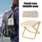 Ultralight Portable Camping Stool Compact Backpacking Folding Chair For Outdoor Fishing Picnic Bea 1