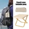 Ultralight Portable Camping Stool Compact Backpacking Folding Chair For Outdoor Fishing Picnic Bea 1