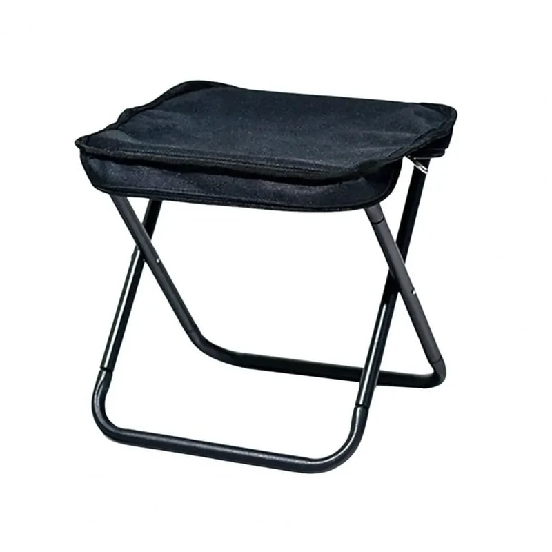 Ultralight Portable Camping Stool Compact Backpacking Folding Chair For Outdoor Fishing Picnic Bea 5