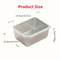 Stainless Steel Food Storage Containers Set Leakproof, Stackable Flip-Top Lids for Camping, Office, Kitchen.