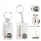 Compass And Thermometer Keychain Outdoor Survival MultiTool With Pocket Size Design For Hiking Adv 0