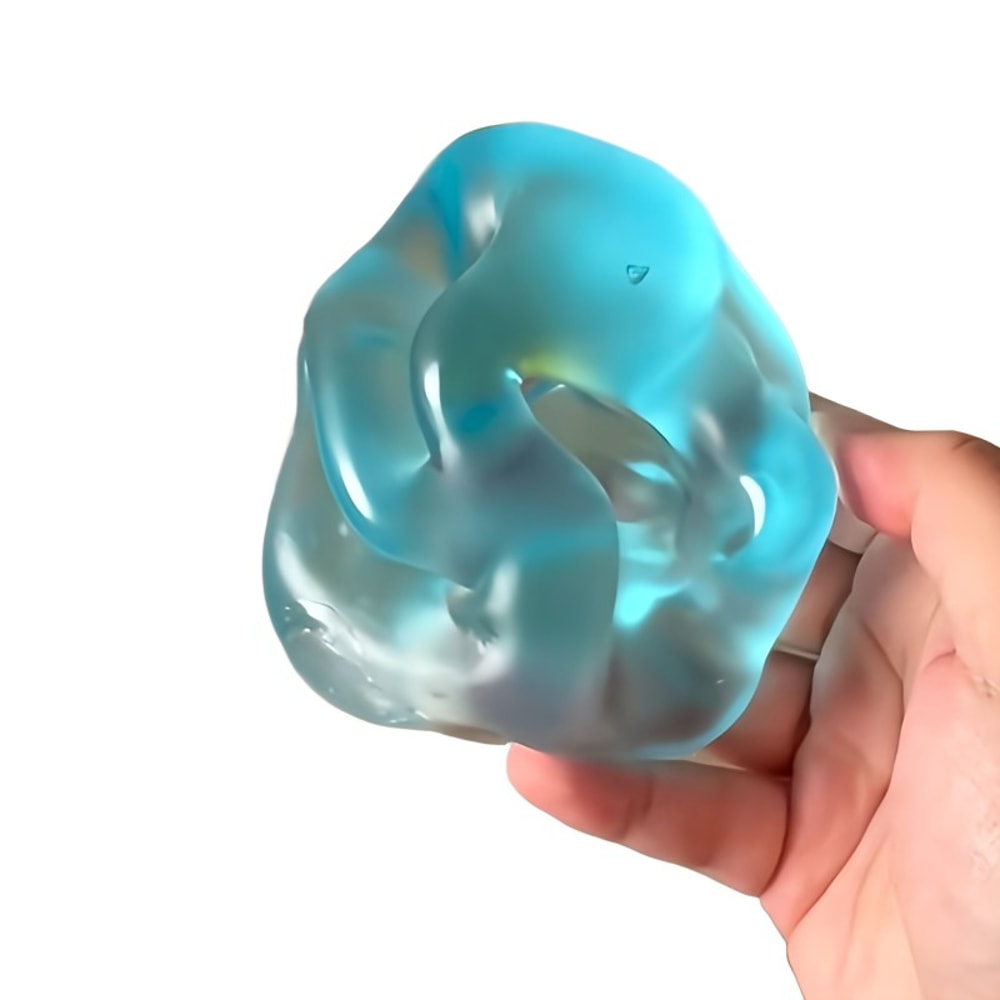 Blue Maltose Squishy Sensory Fidget Toy AntiStress SlowRebound Decompression Toy 2