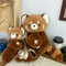 Red Panda Plush Backpack Cute Plushie Doll Crossbody Fur Soft Shoulder Bag For Women Ideal For Tra 3