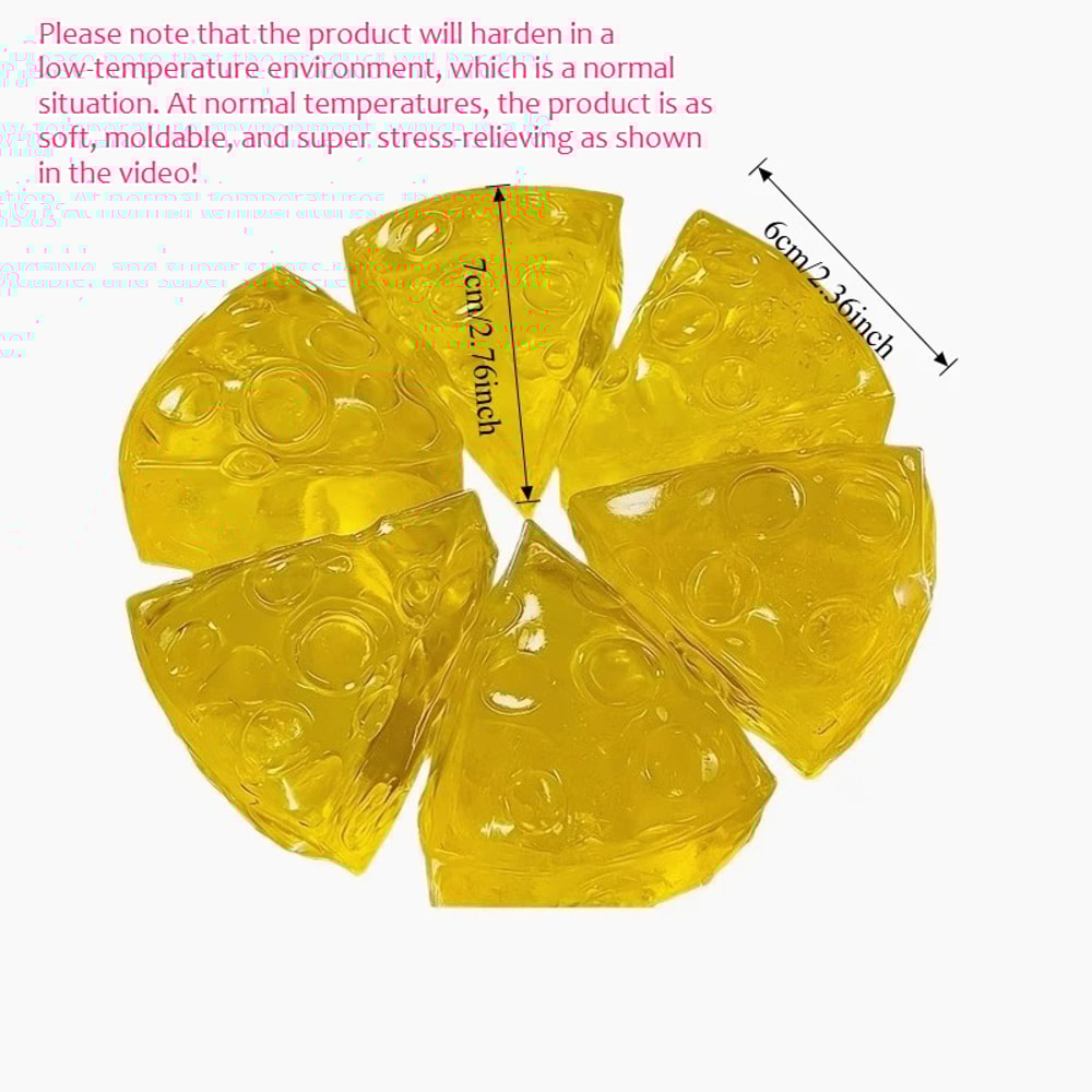 Super Soft Squishy Honey Cheese Fidget Toy For Stress Relief 3