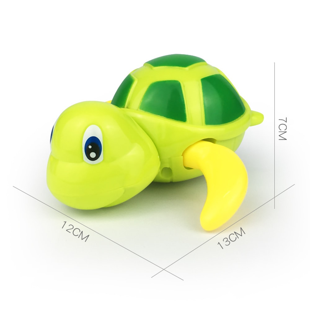 Baby Bath Swimming Turtle Toy For Toddlers Cute Clockwork Water Play Tortoise For Pool Beach Fun 1